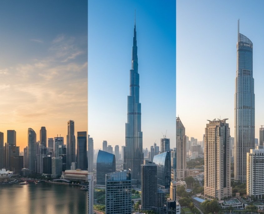 Aris office in Singapore, India and UAE